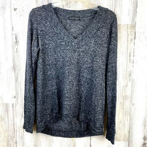 Harlowe & Graham Dark Gray Long Sleeve Shirt S